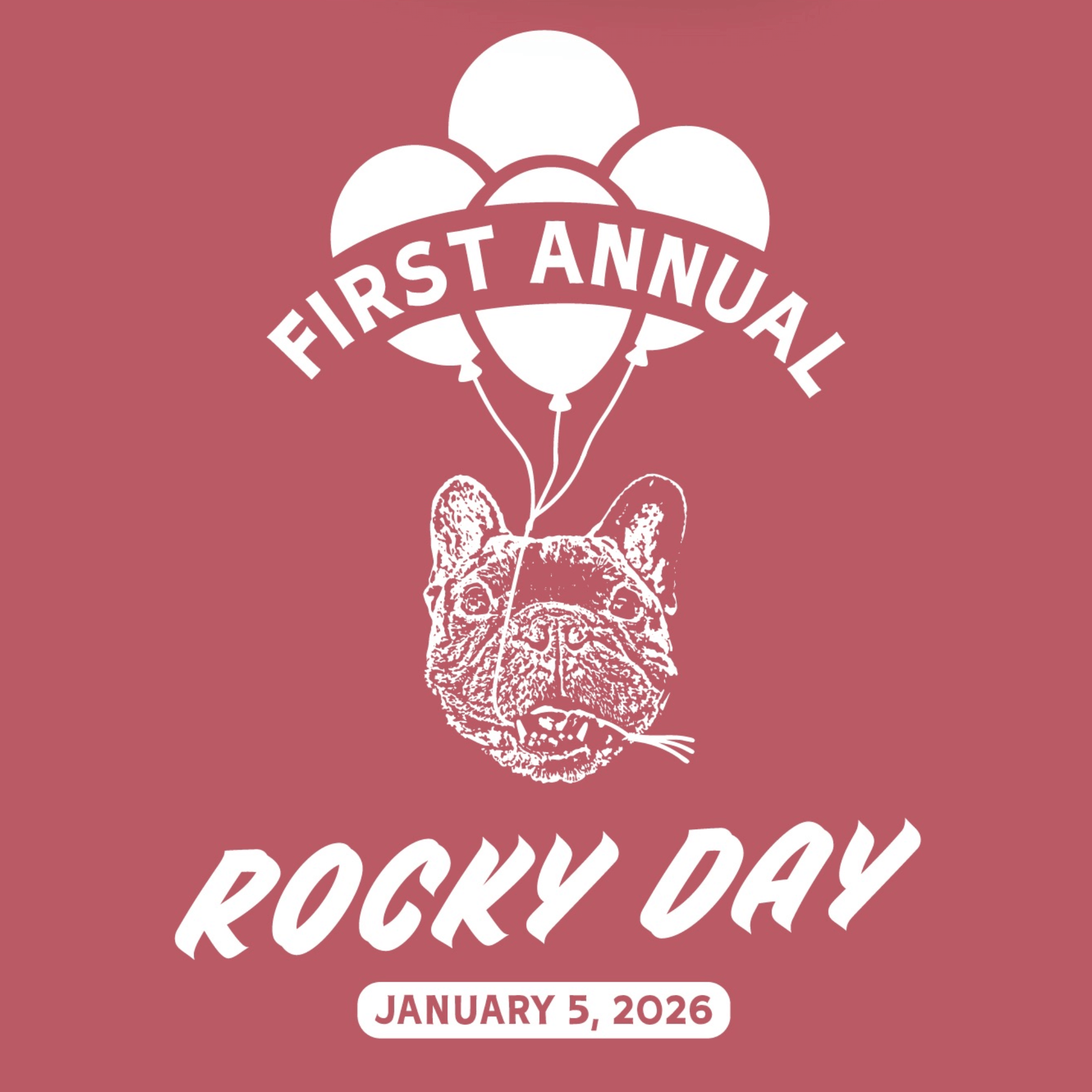 First Annual Rocky Day T-Shirt